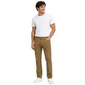 GAP Mens 5 Pocket Pant Brown Straight Leg Stretch Twill 32x30 NEW